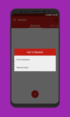 Caller Blacklist android App screenshot 2